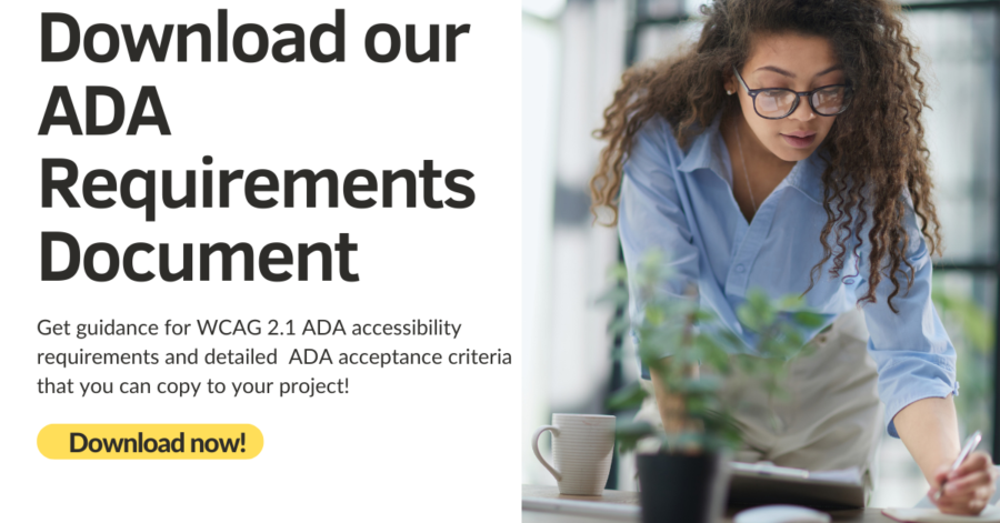 Writing Requirements for ADA Compliance on Software Projects ...