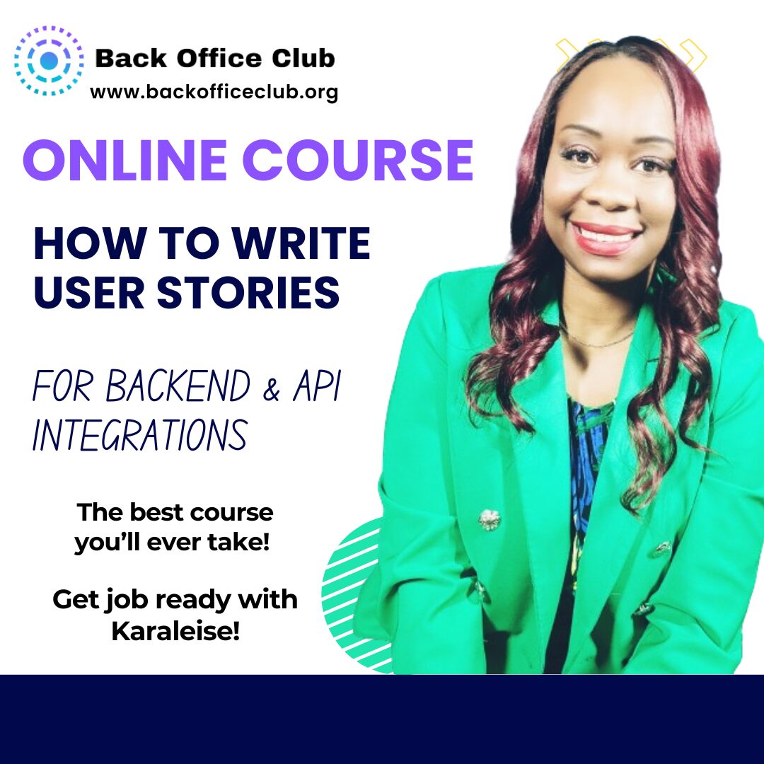 how to write user stories course